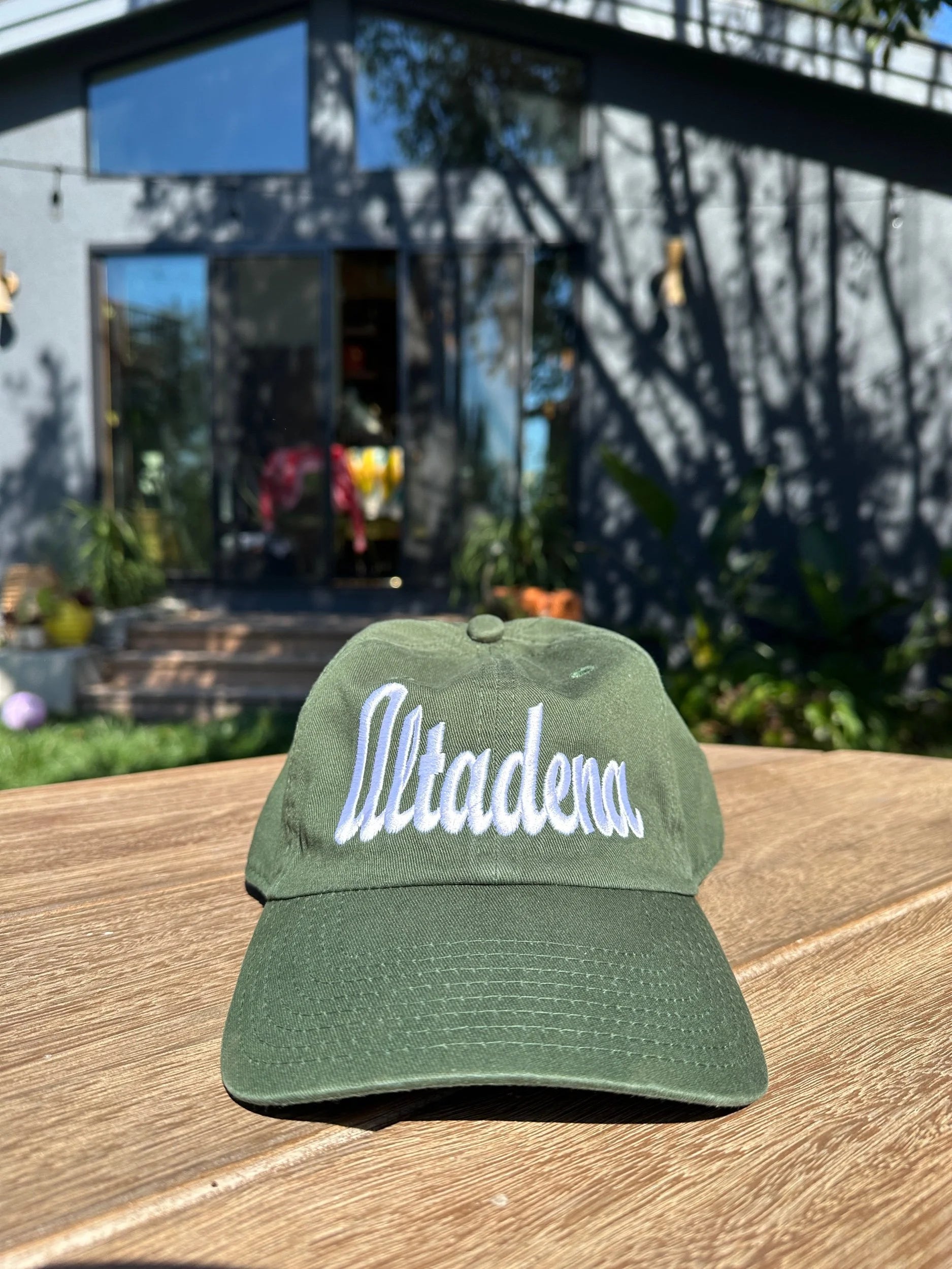 ALTADENA GREEN DAD CAP