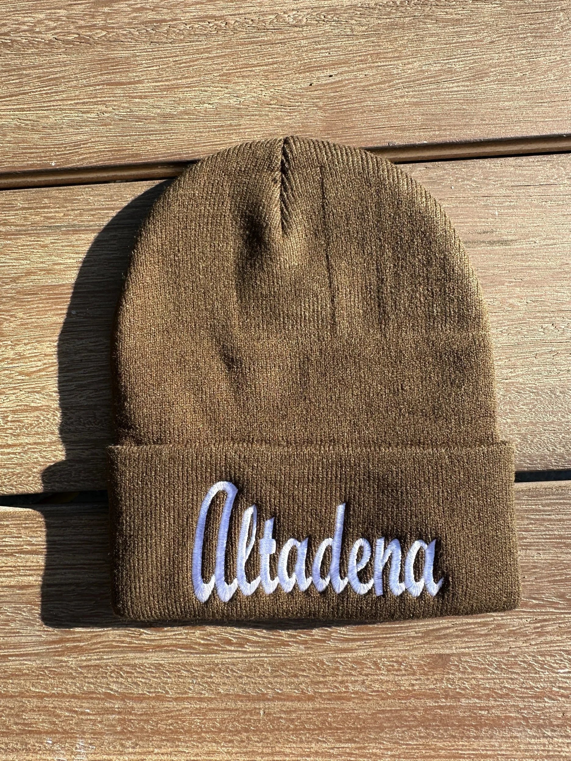 ALTADENA OLIVE  BEANIE