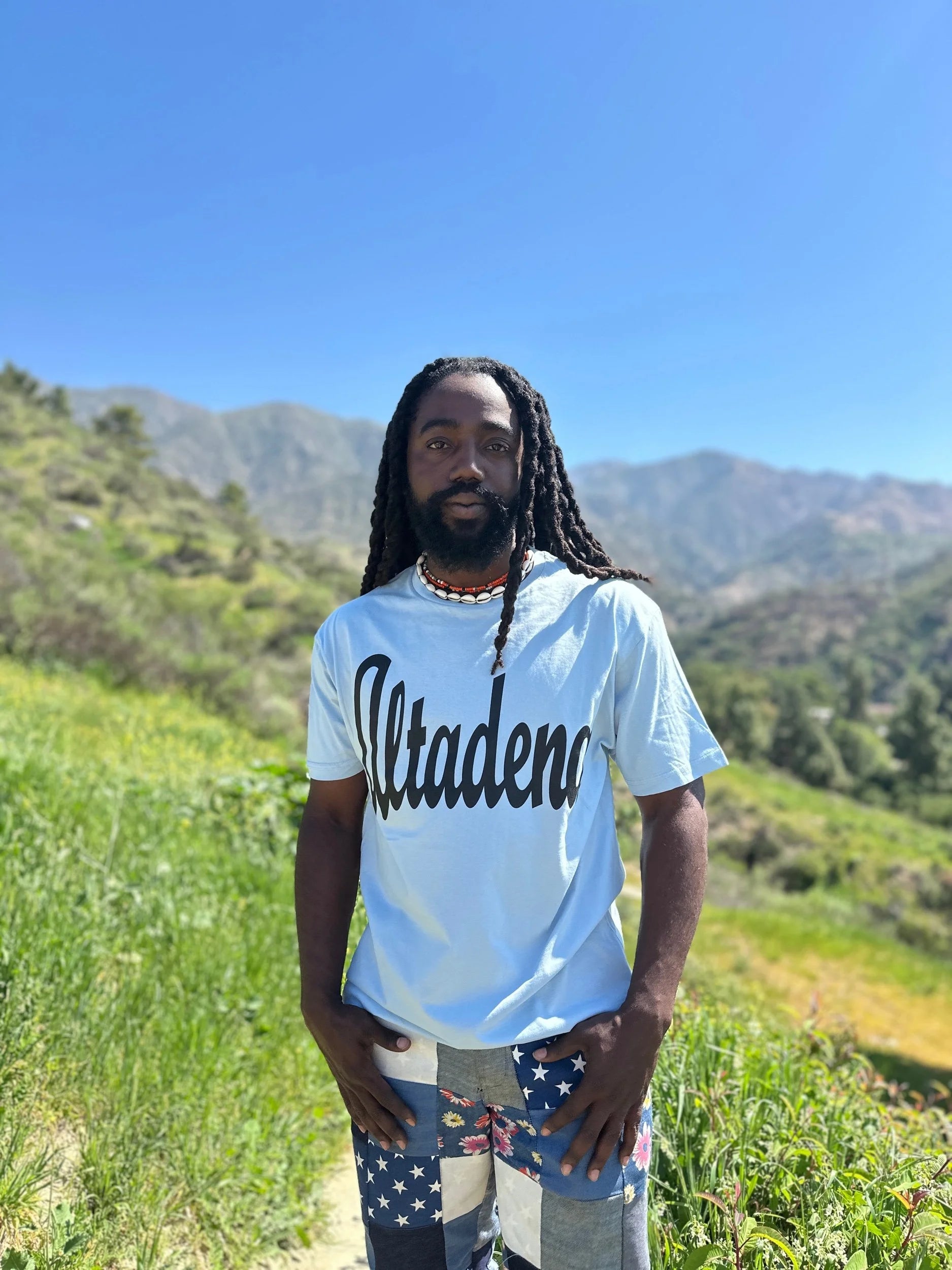 ALTADENA SKY BLUE TEE