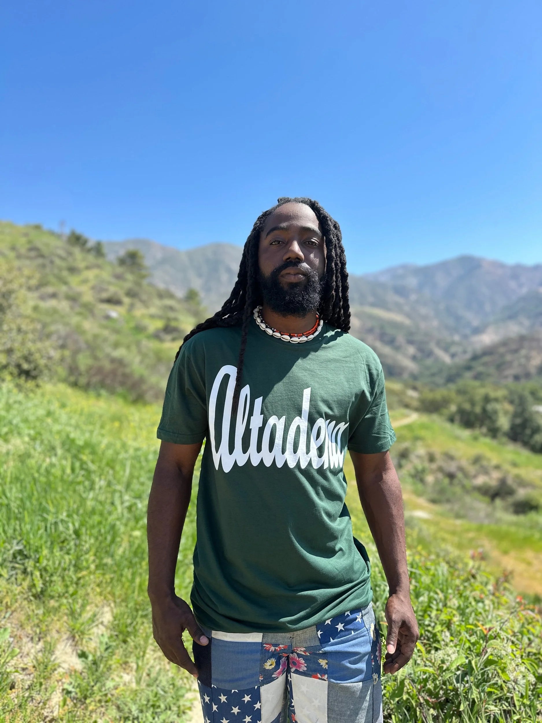 ALTADENA FOREST GREEN TEE