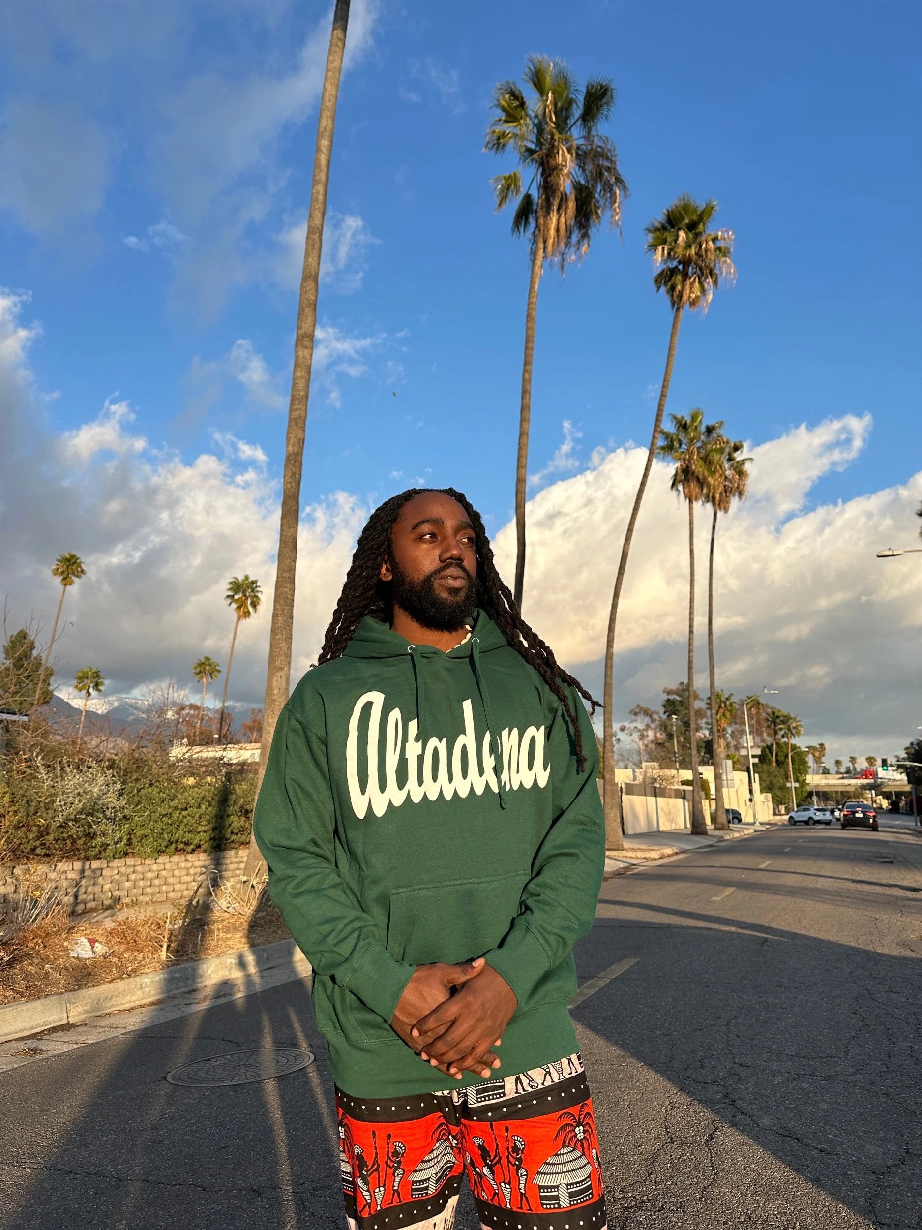 ALTADENA HOODIE GREEN