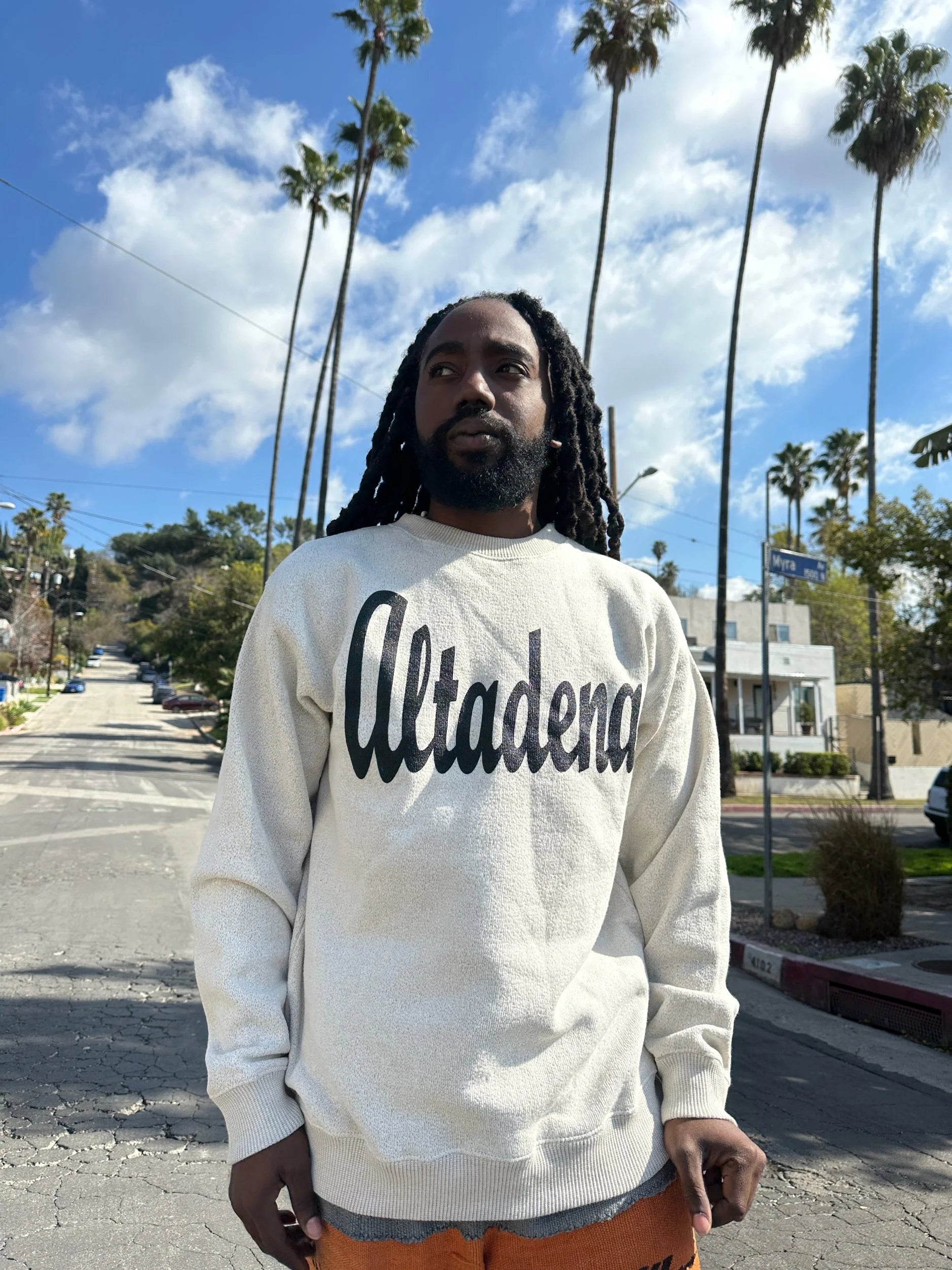ALTADENA VINTAGE OATMEAL CREWNECK