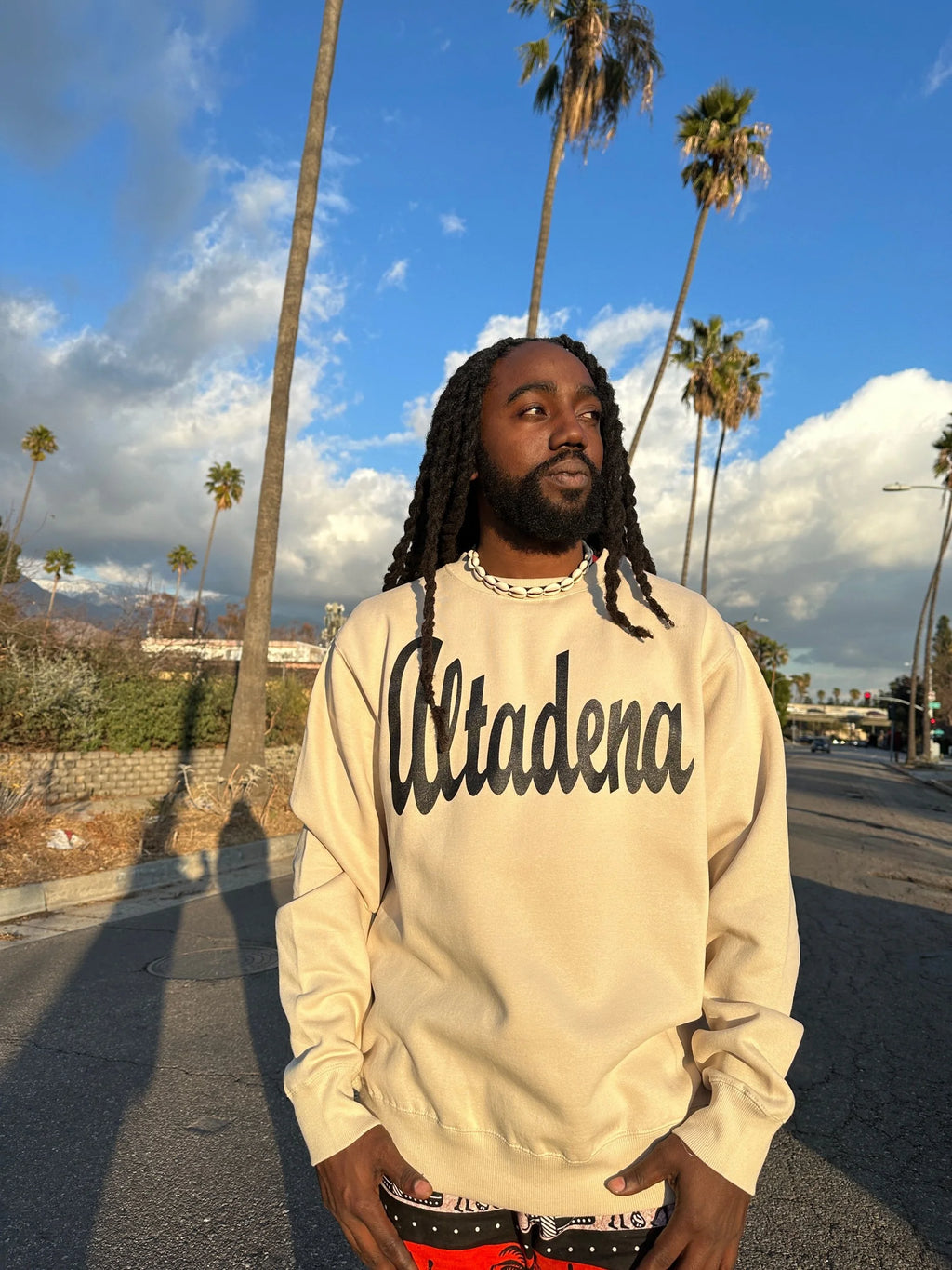 ALTADENA CREWNECK SAND