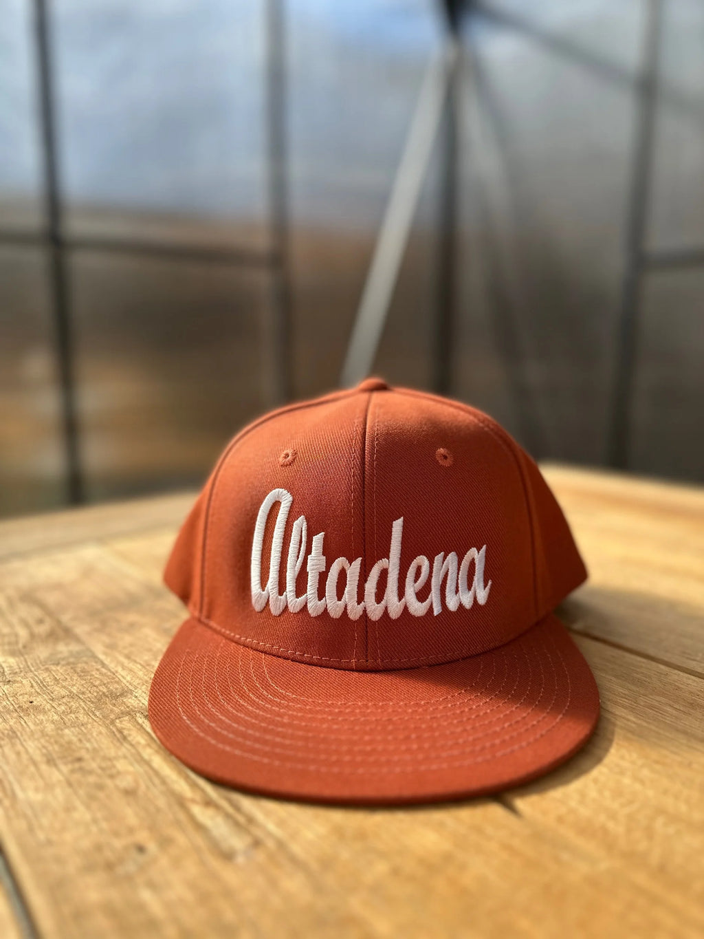 ALTADENA FLAT BRIM SNAP BACK BURNT ORANGE