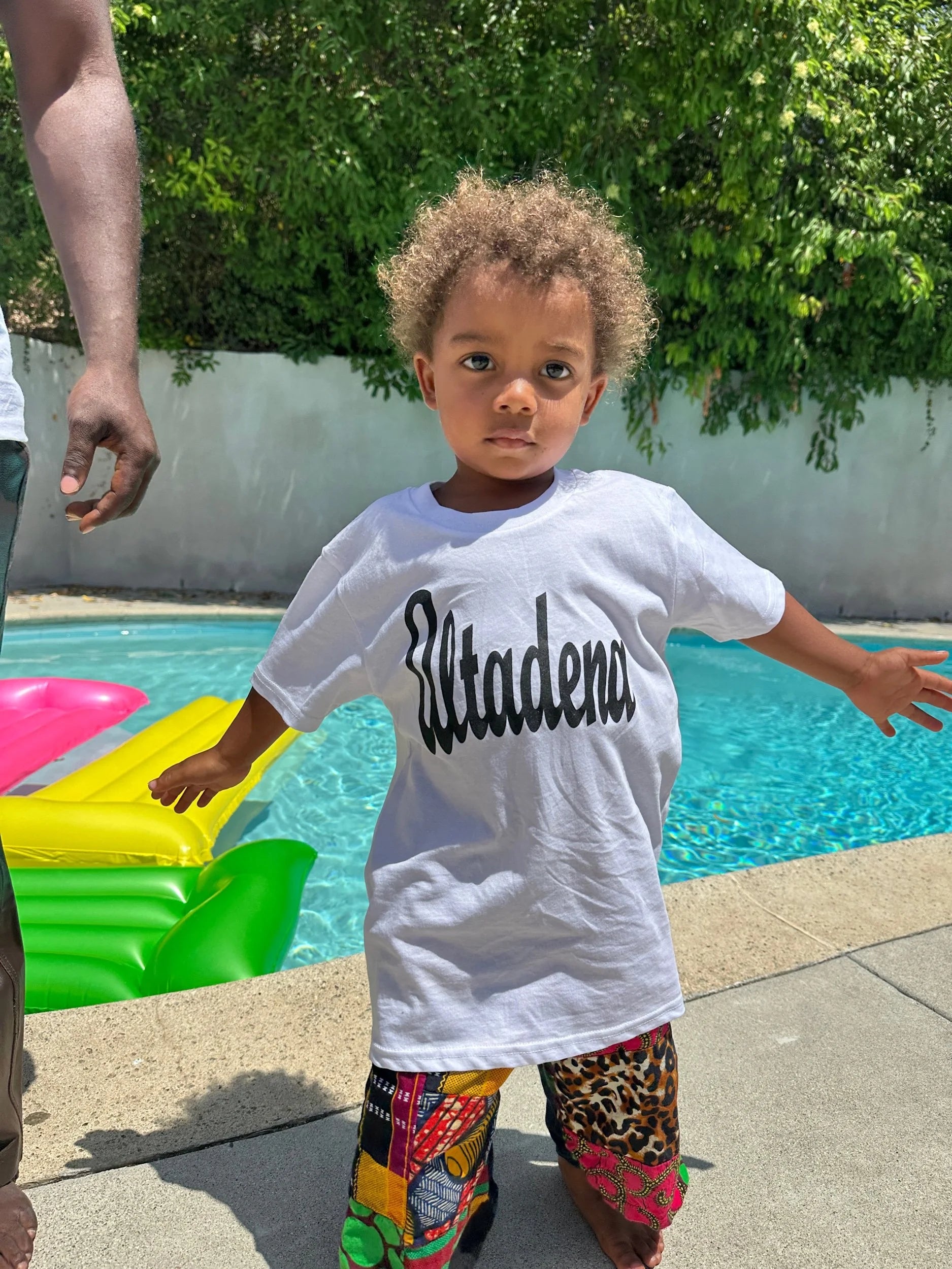 ALTADENA KIDS WHITE TEE