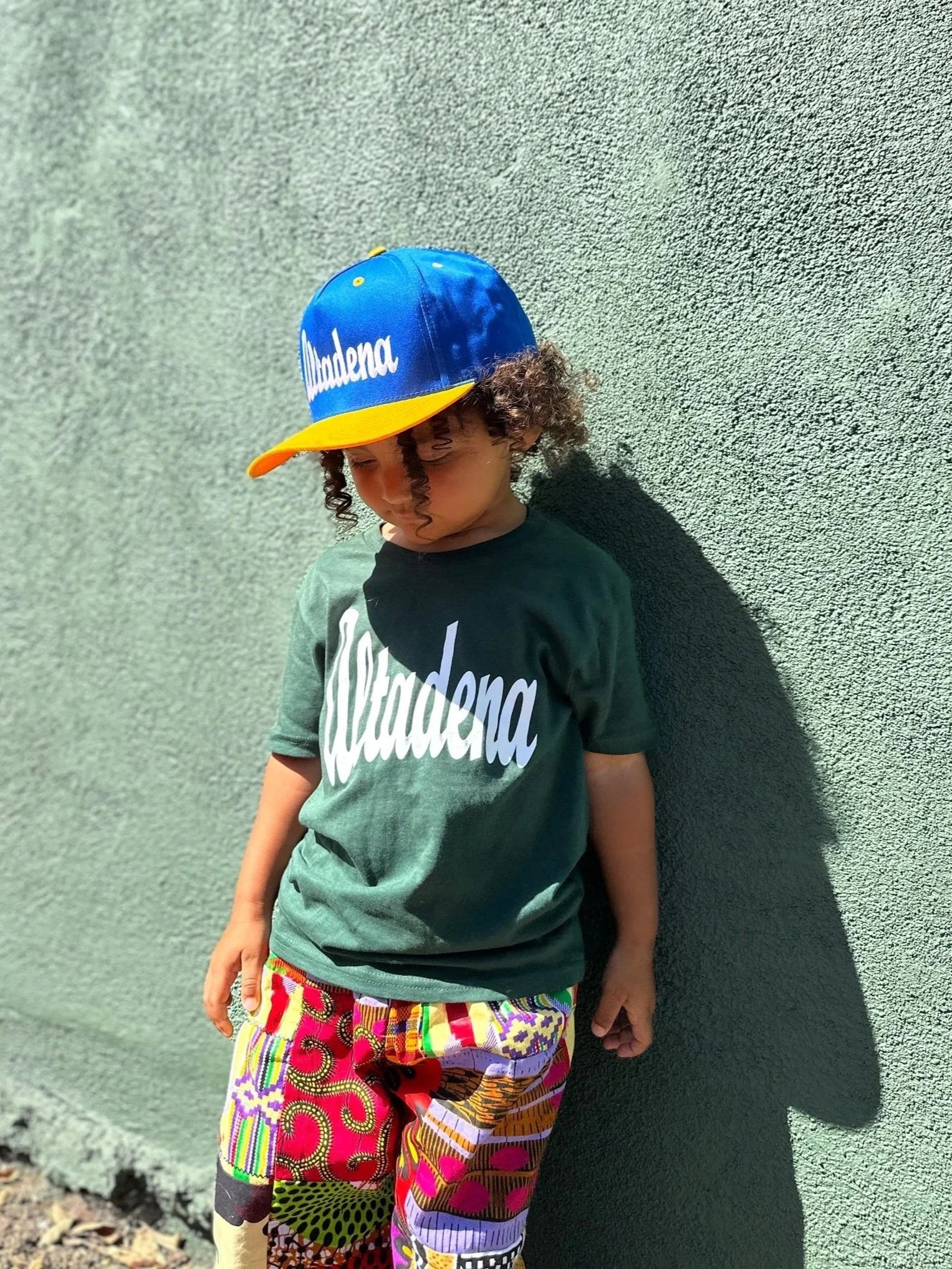 ALTADENA KIDS FOREST GREEN TEE