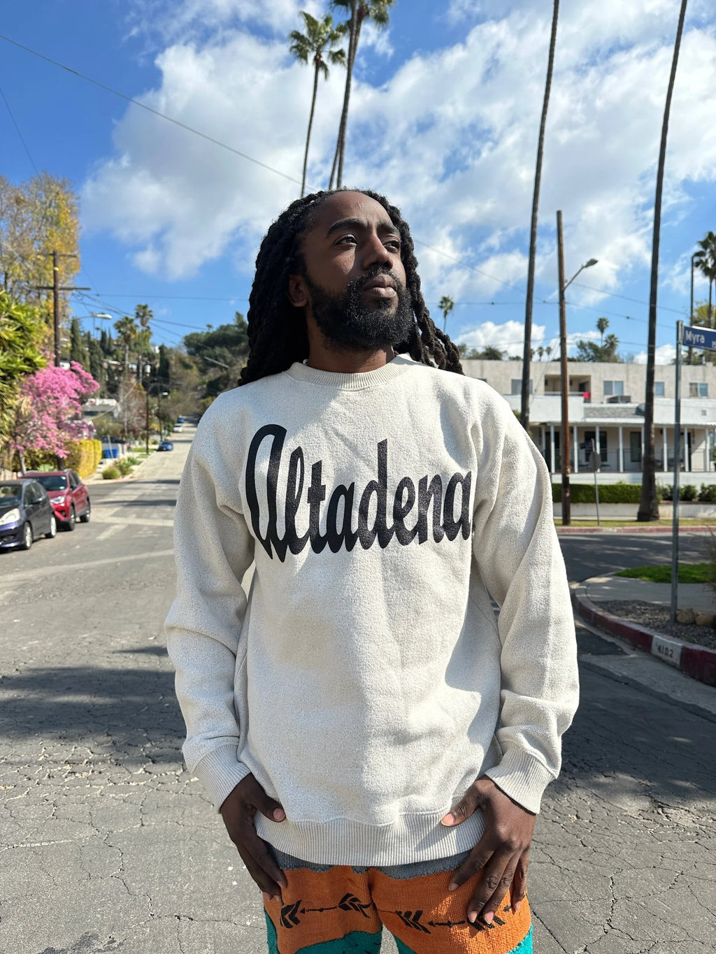 ALTADENA VINTAGE OATMEAL CREWNECK