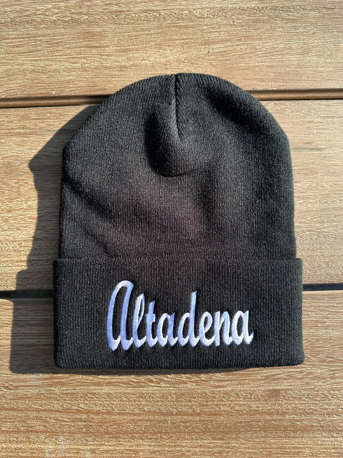 ALTADENA BLACK BEANIE