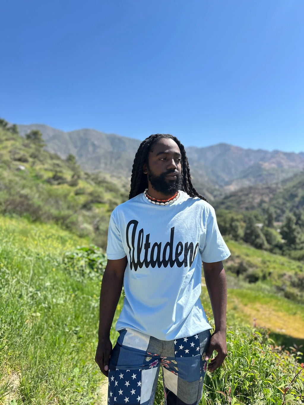 ALTADENA SKY BLUE TEE