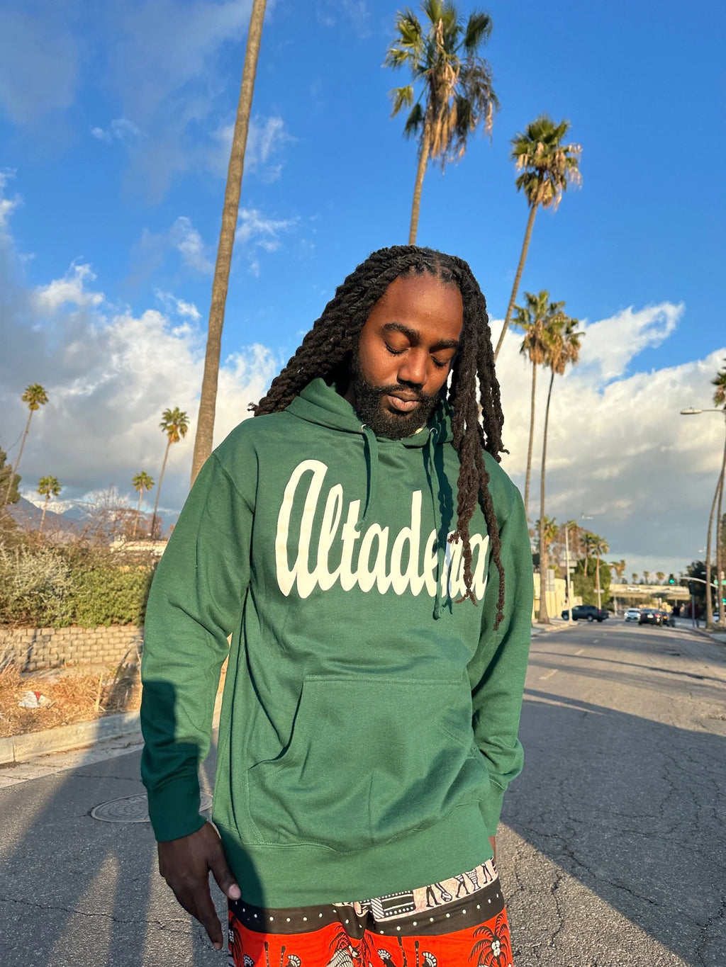 ALTADENA HOODIE GREEN