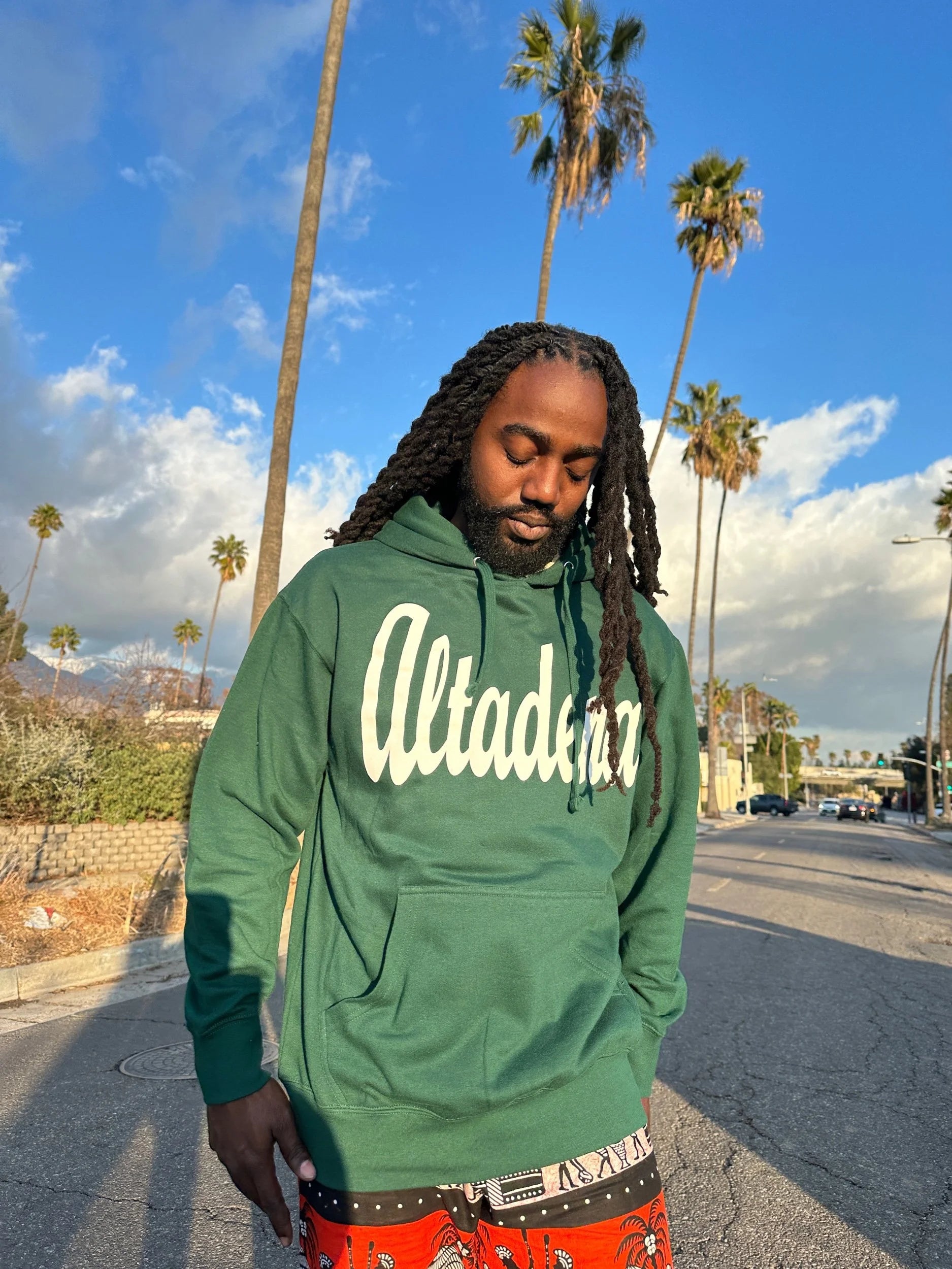 ALTADENA HOODIE GREEN