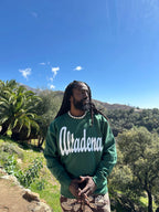 ALTADENA GREEN CREWNECK