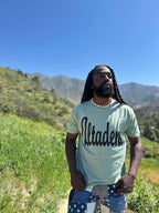 ALTADENA SAGE GREEN TEE