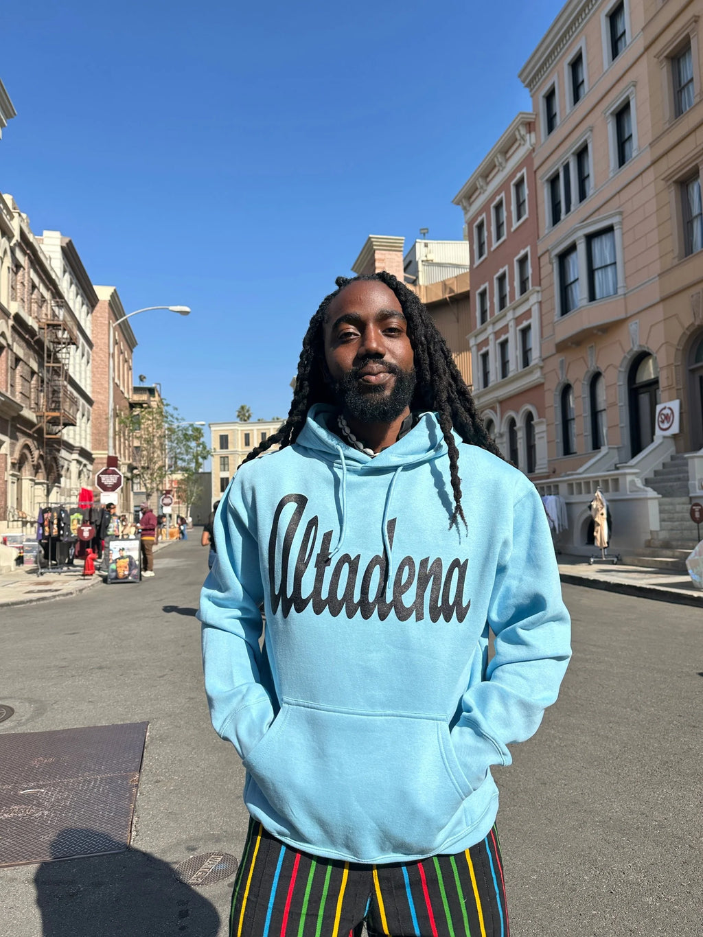 Altadena Sky Blue Hoodie