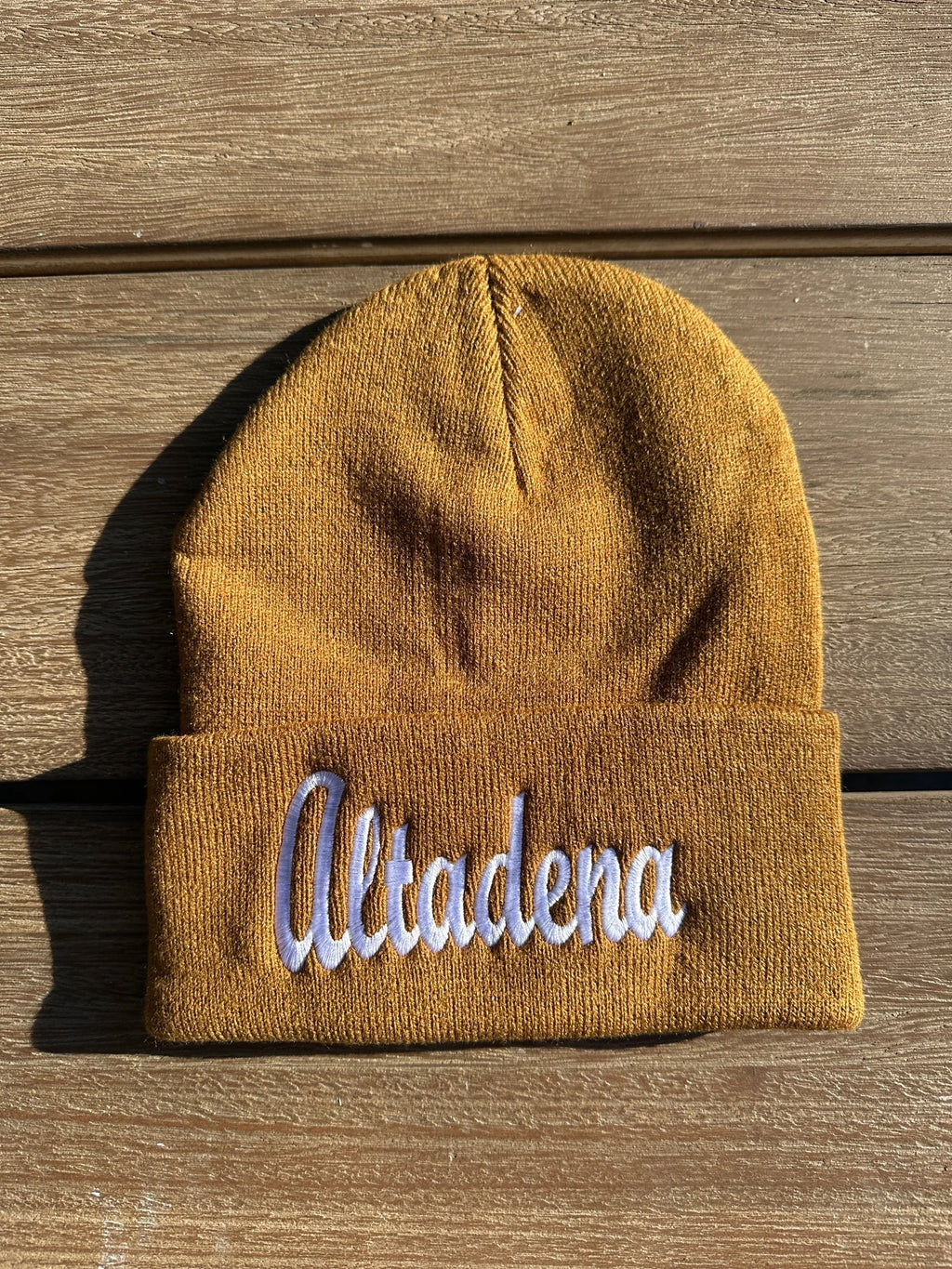 ALTADENA LIGHT BROWN BEANIE