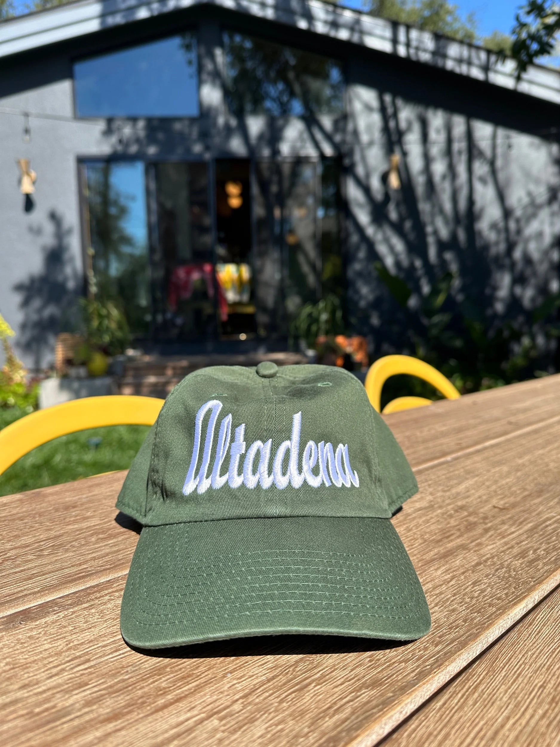 ALTADENA GREEN DAD CAP