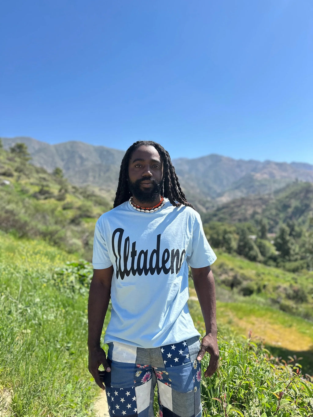 ALTADENA SKY BLUE TEE