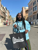 ALTADENA BLACK TOTE BAG