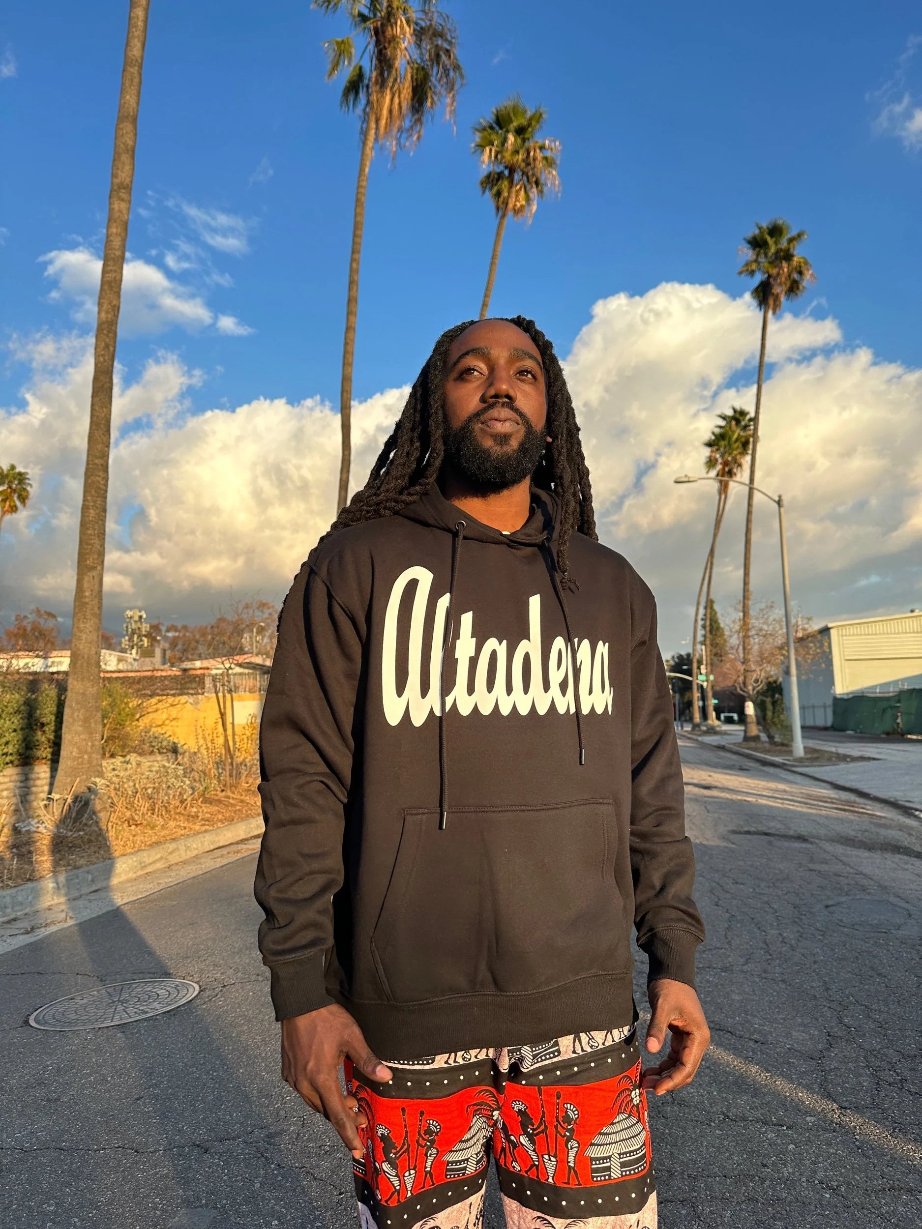 ALTADENA BLACK HOODIE