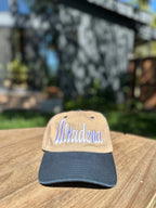 ALTADENA TWO TONED DAD CAP NAVY/BEIGE