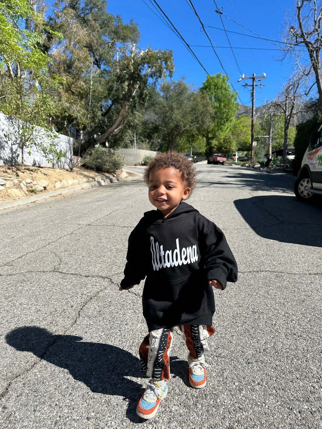 ALTADENA KIDS BLACK HOODIE