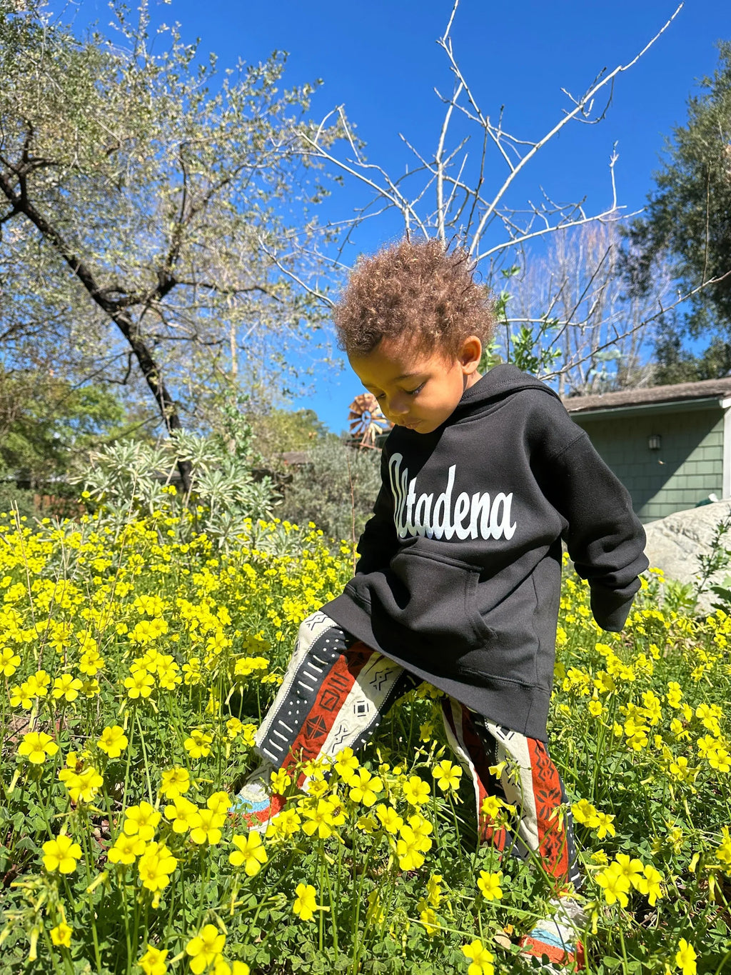 ALTADENA KIDS BLACK HOODIE
