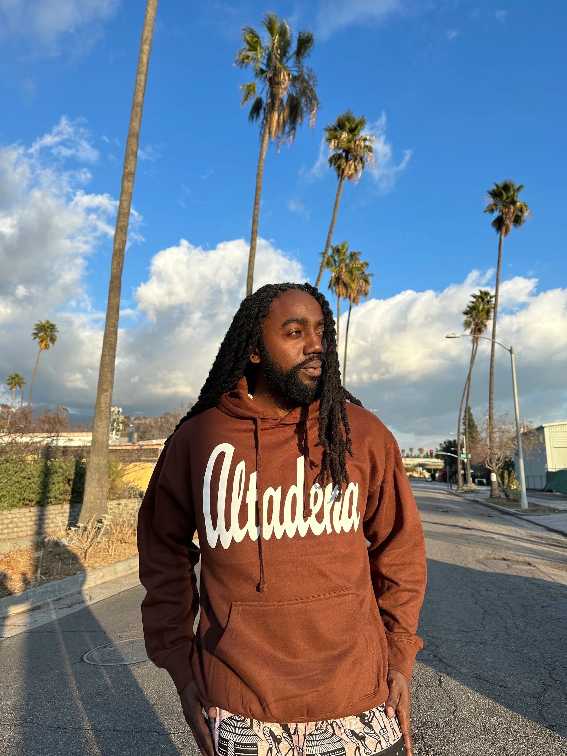 ALTADENA HOODIE BROWN