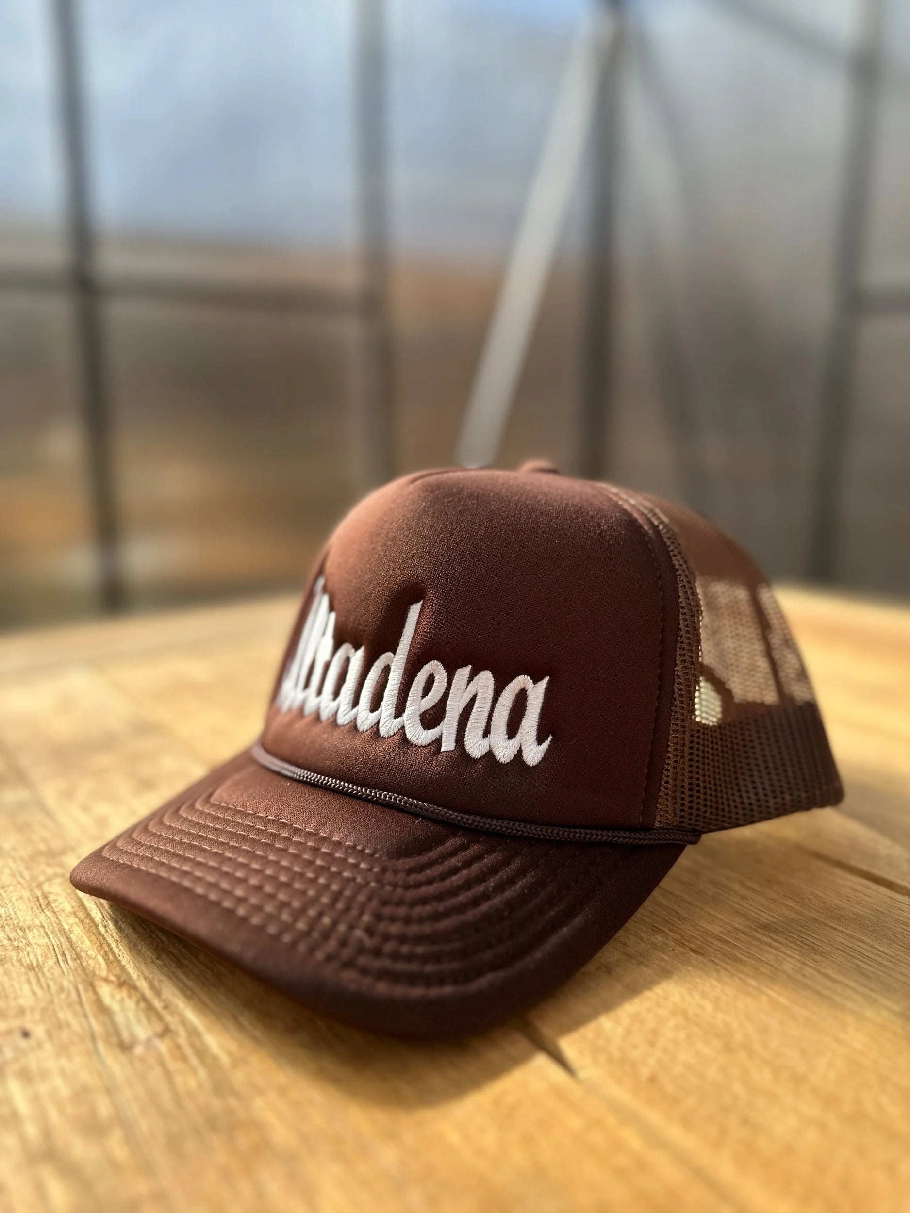ALTADENA TRUCKER HAT BROWN