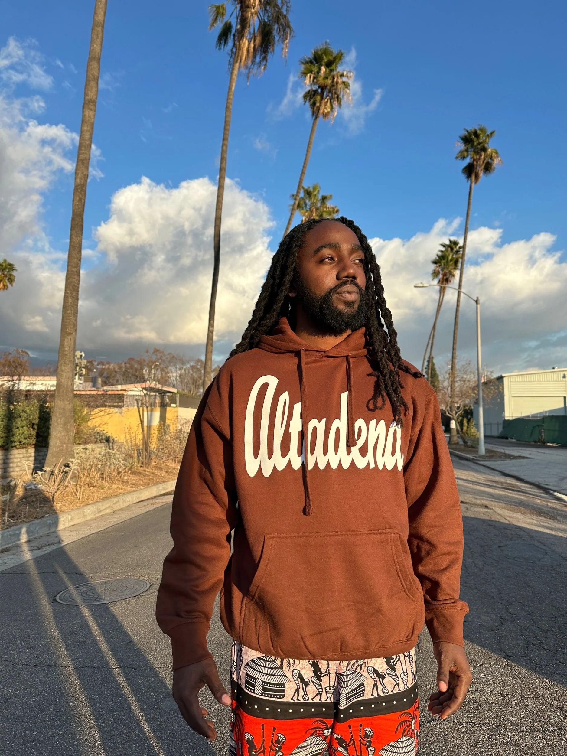 ALTADENA HOODIE BROWN
