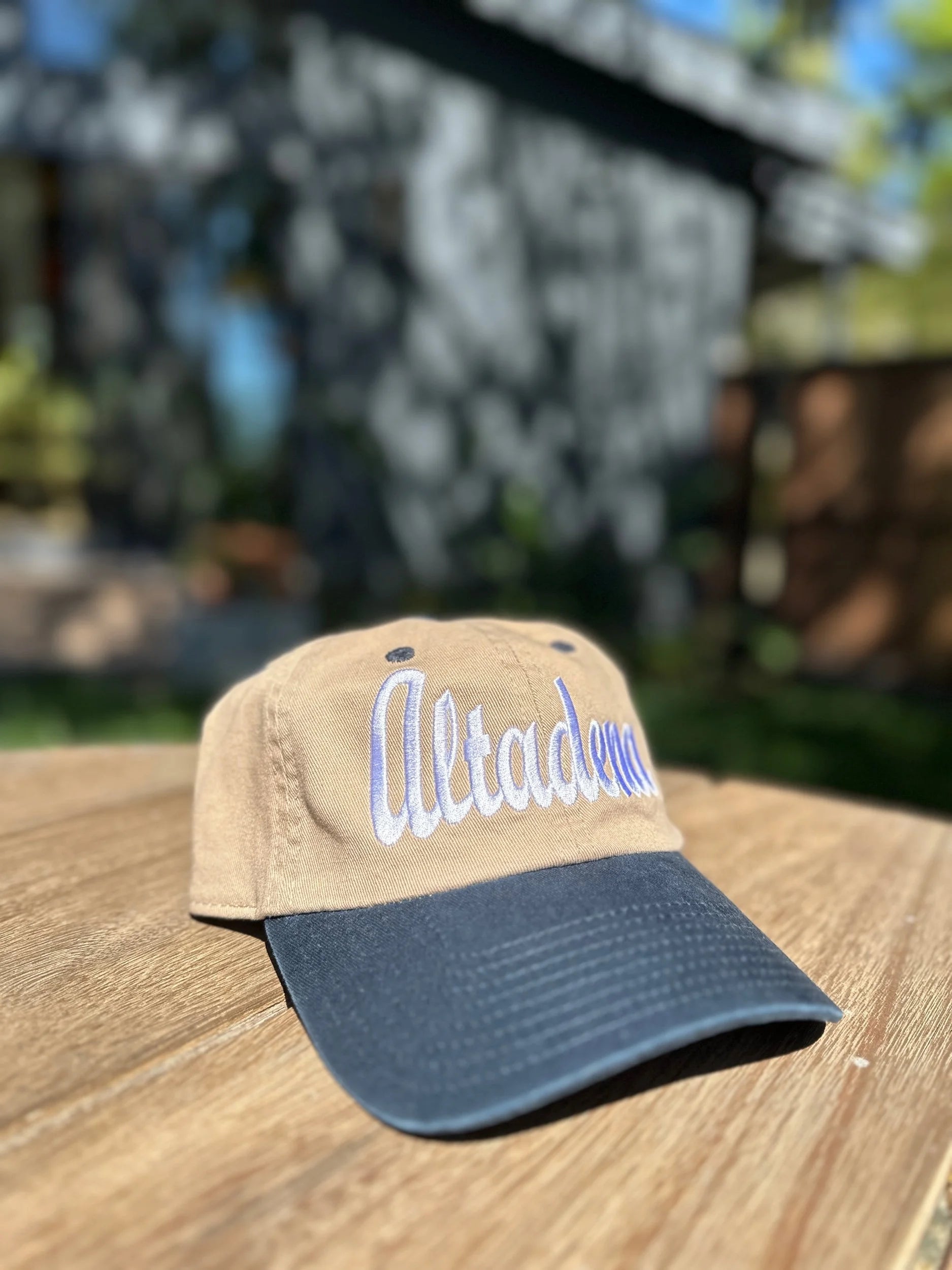 ALTADENA TWO TONED DAD CAP NAVY/BEIGE