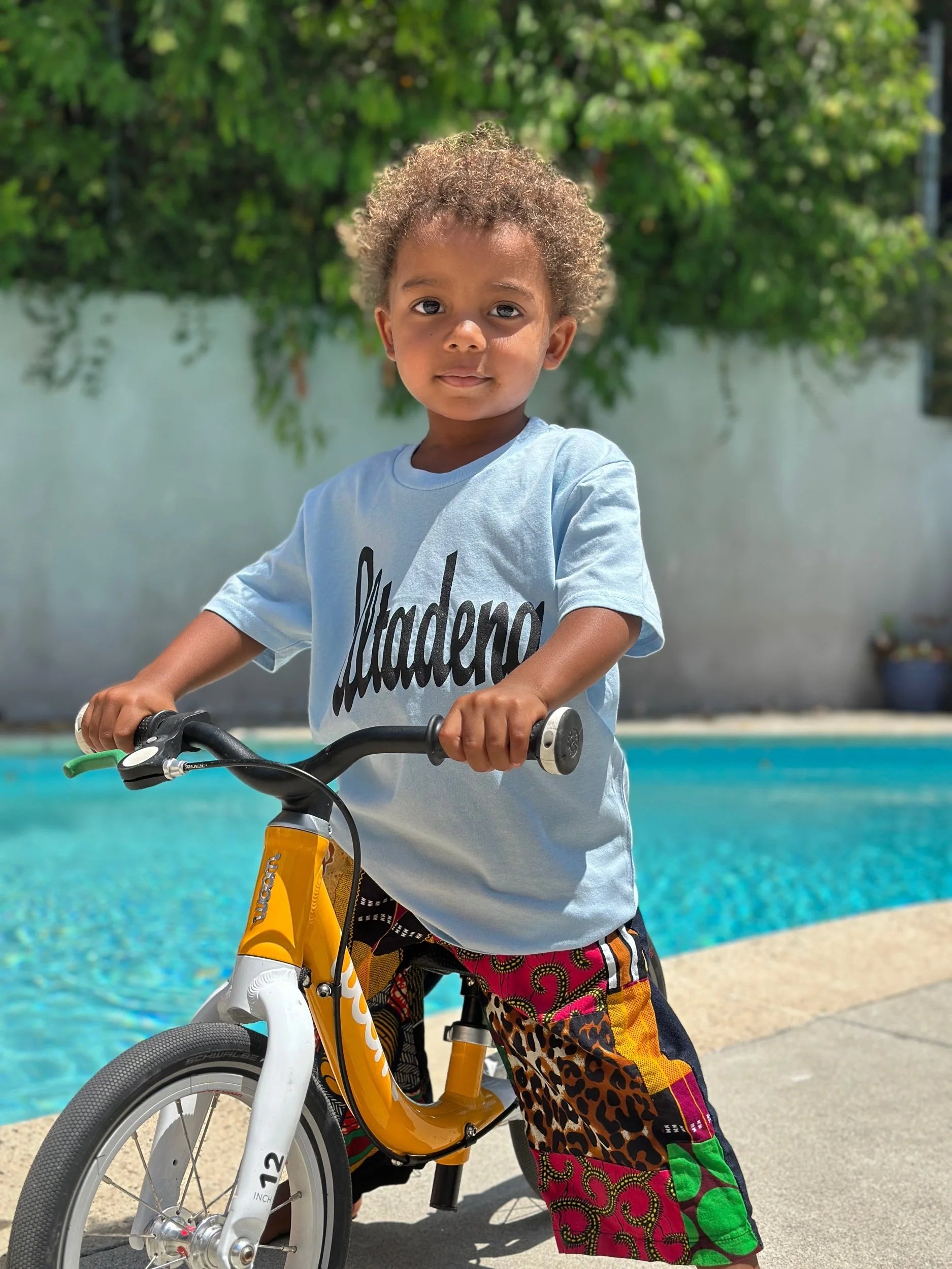 ALTADENA KIDS POWDER BLUE TEE