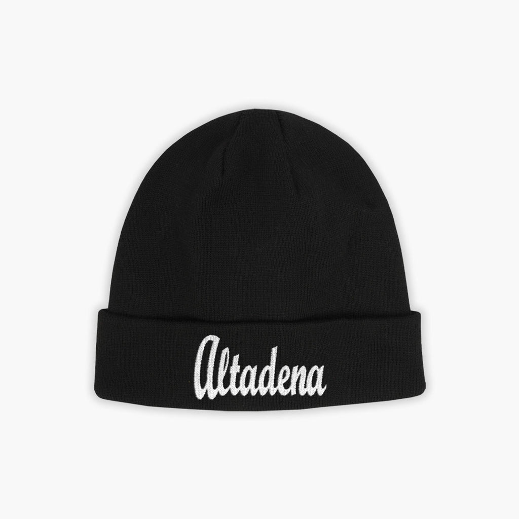 Altadena Black Beanie