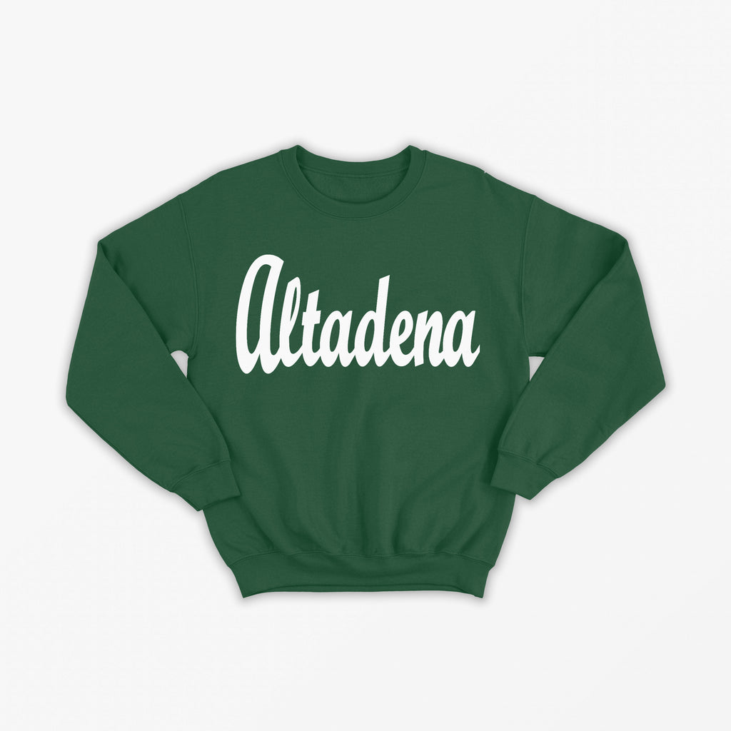 Altadena Green Crewneck