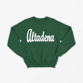 Altadena Green Crewneck