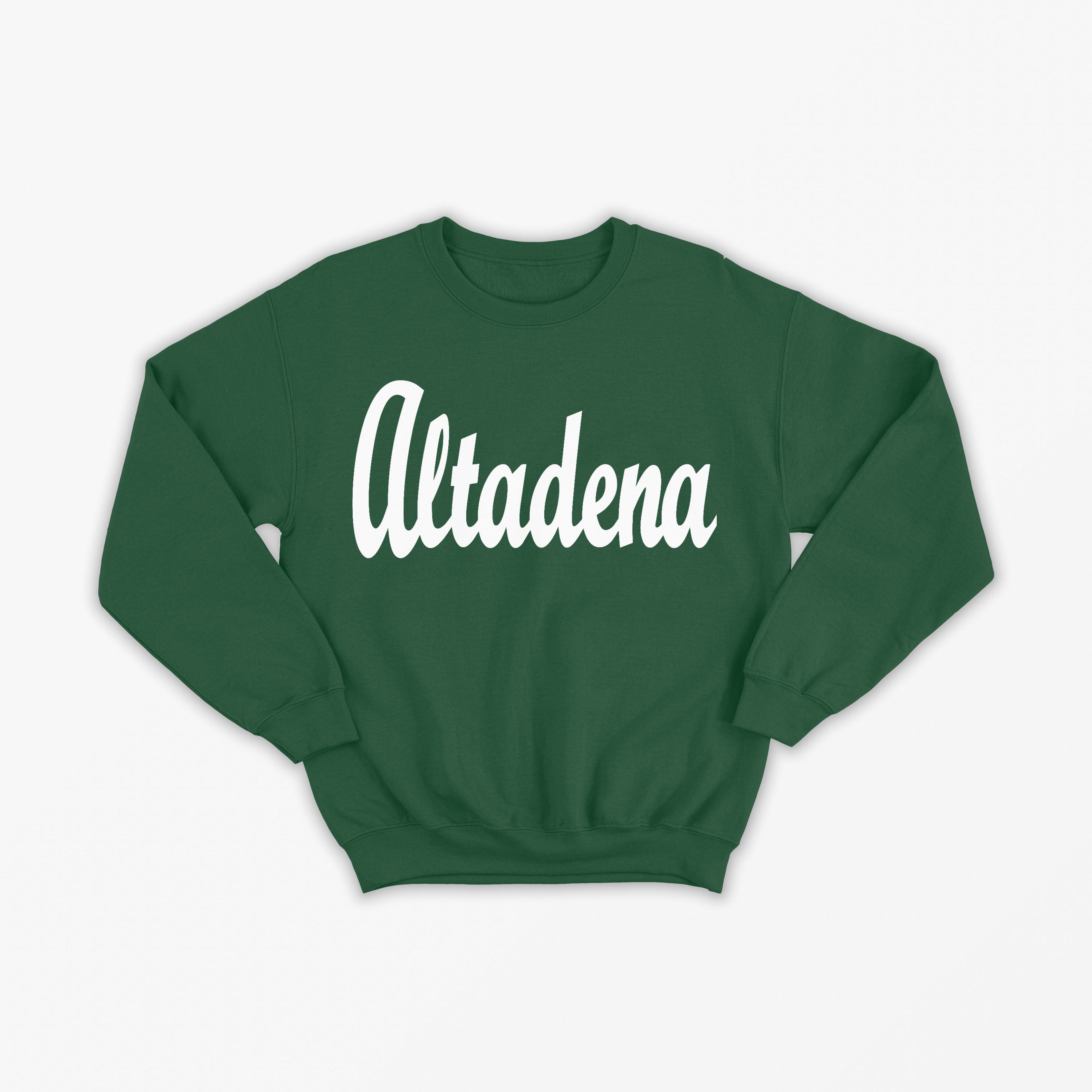 Altadena Green Crewneck