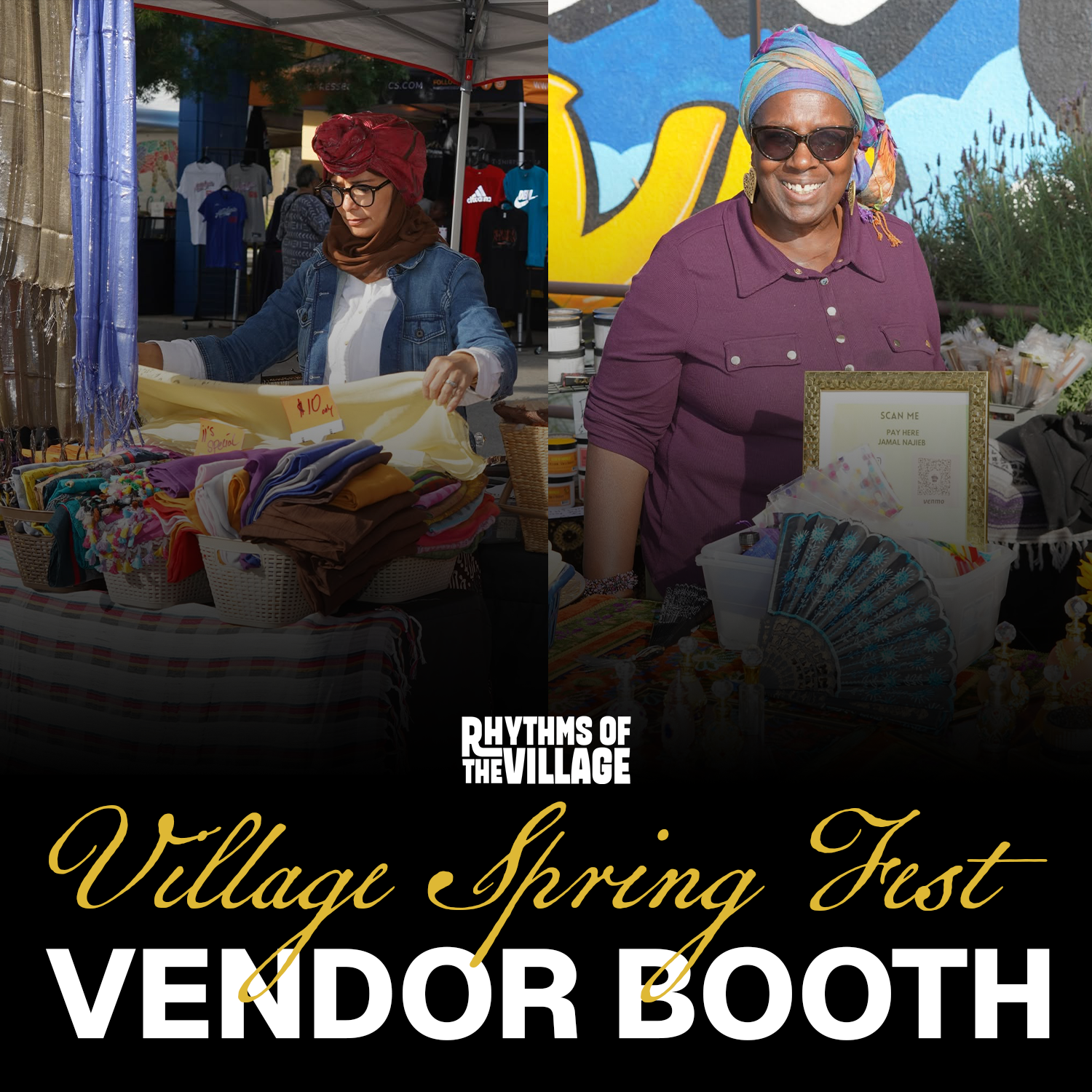 10x10 Vendor Booth (Village Spring Fest)